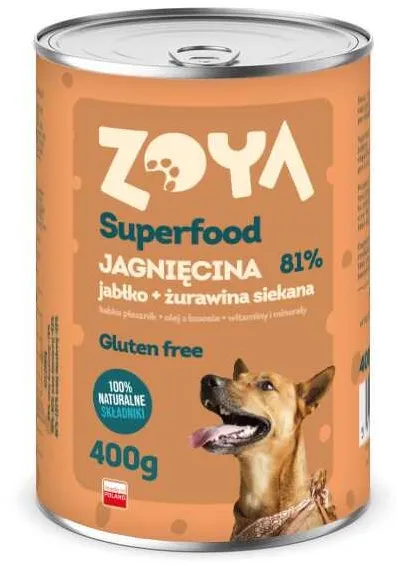 ZOYA Superfood Lamb - wet dog food - 400g