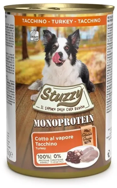 STUZZY Monoprotein Turkey  - wet dog food - 400 g