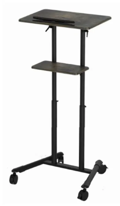 Gembird TVS-DESK-01-BK standing desk Black