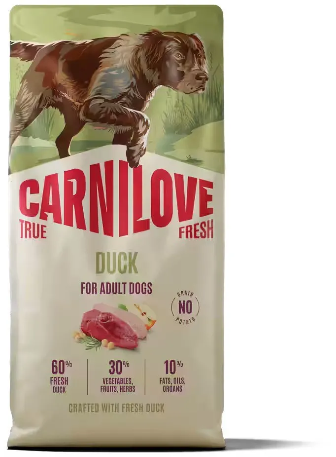 CARNILOVE True Fresh Duck - dry dog food - 12kg