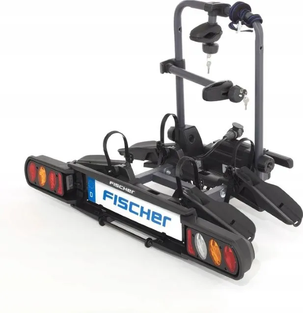 Fischer ProlineEvo 2 car bike rack, holds 2 bikes, 60kg