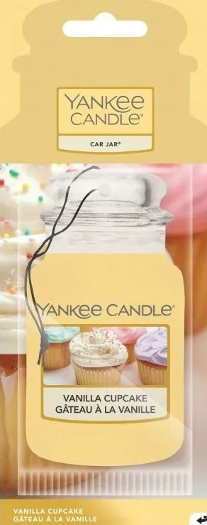 YANKEE VANILLA CUPCAKE Scented Air Freshener