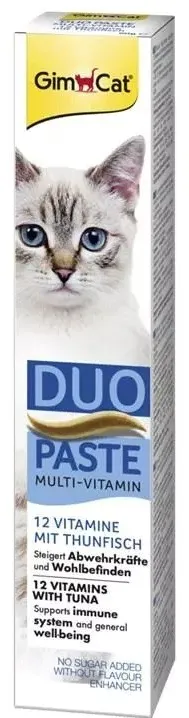 GIMCAT Duo Paste Multi-vitamin with Tuna – cat treat – 50g