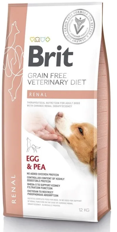 BRIT GF Veterinary Diets Renal - dry dog food - 12kg