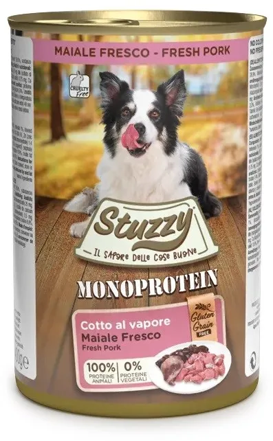 STUZZY Monoprotein Pork - wet dog food - 400 g