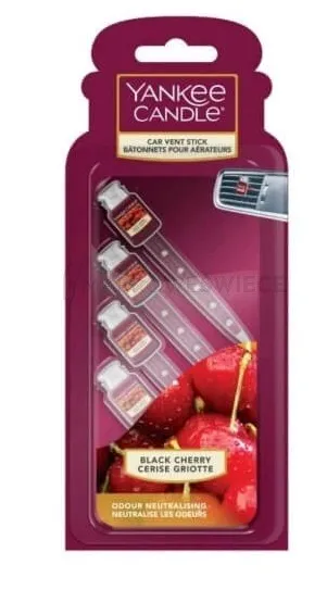 Vent Sticks BLACK CHERRY YANKEE Car Air Freshener