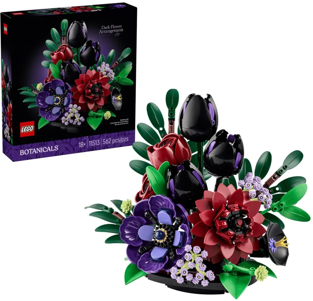 LEGO BOTANICALS 11513 Dark Flower Arrangement