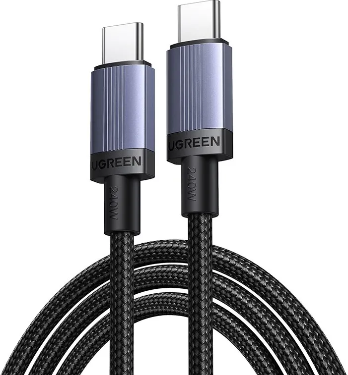 Ugreen L528 USB-C to USB-C cable, 240 W, 3 m Black