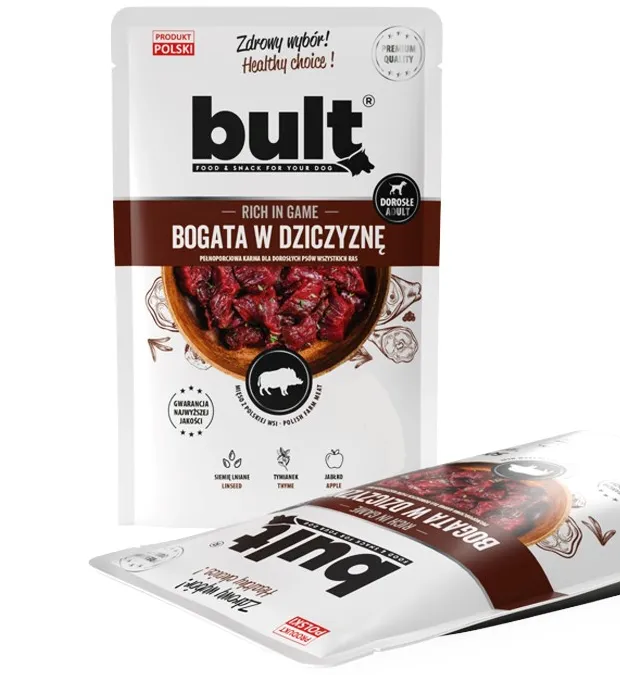 BULT Rich in game - wet dog food - 100g