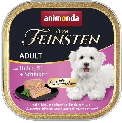 animonda Vom Feinsten Gourmet core with Chicken, egg + ham Egg, Chicken, Ham Adult 150 g
