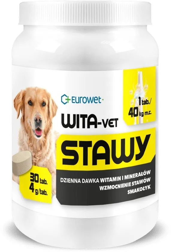 EUROWET Wita-Vet Joints - supplements for dogs - 30 tablets