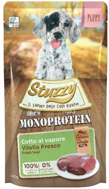 STUZZY Monoprotein Puppy Veal - wet dog food - 150 g