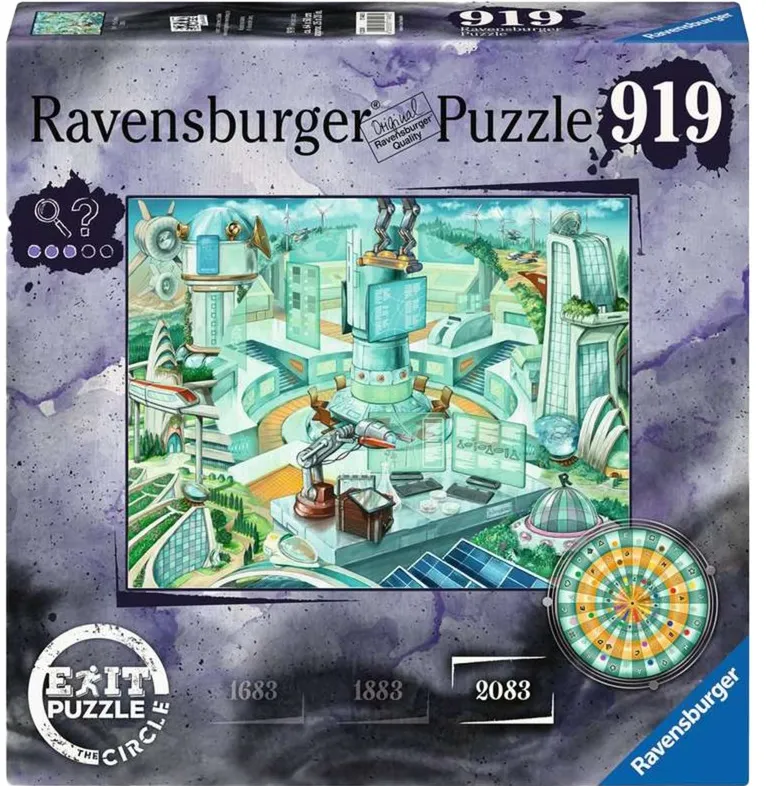 Ravensburger Puzzle EXIT The Circle - Anno 2083