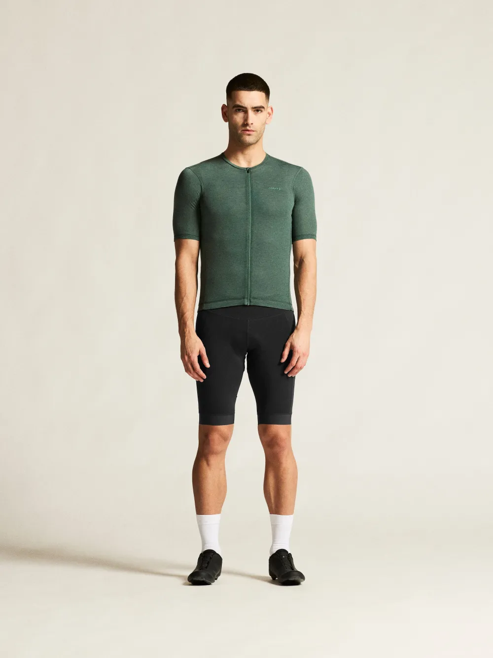 Craft - tricou ciclism - Everyday Wool SS Jersey - Green - XXL