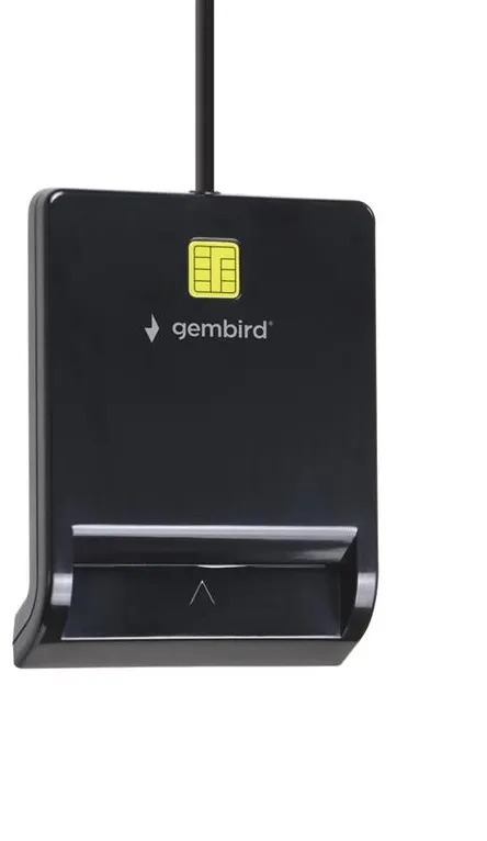 Gembird FD2-SCR USB smart card reader, black