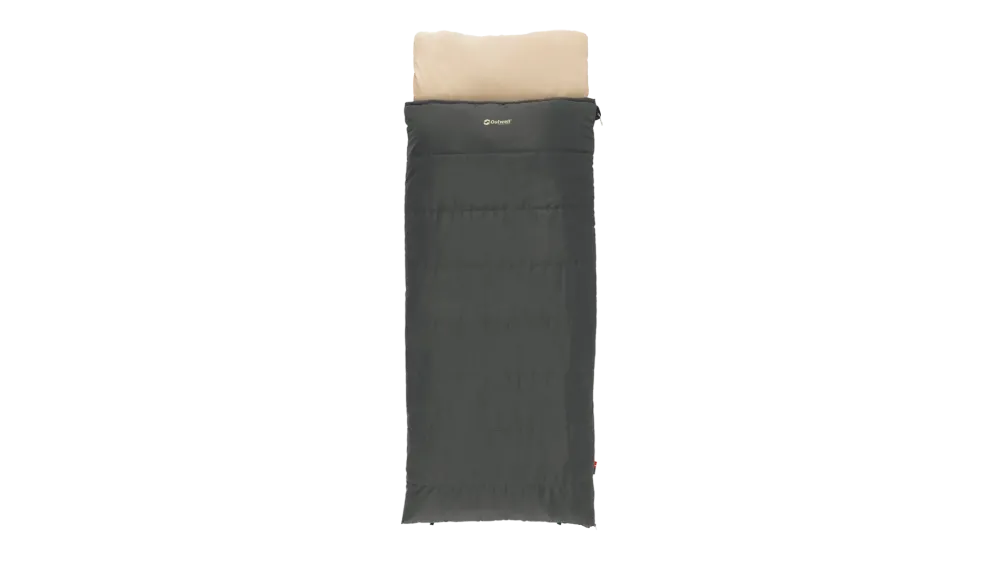 Sac de dormit Outwell Contour Prime fermoar stanga gri inchis