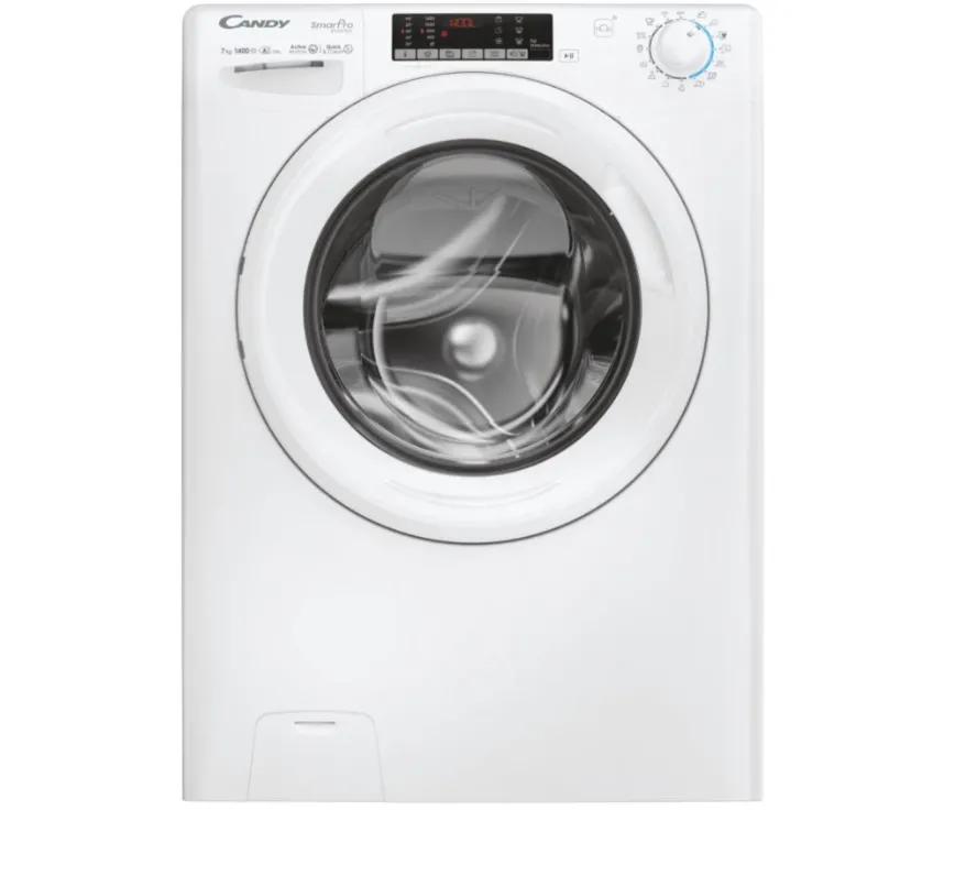 Candy CO 474TWM6/1-S Washing Machine, A, Front loading, Depth 49 cm, 7 kg, White