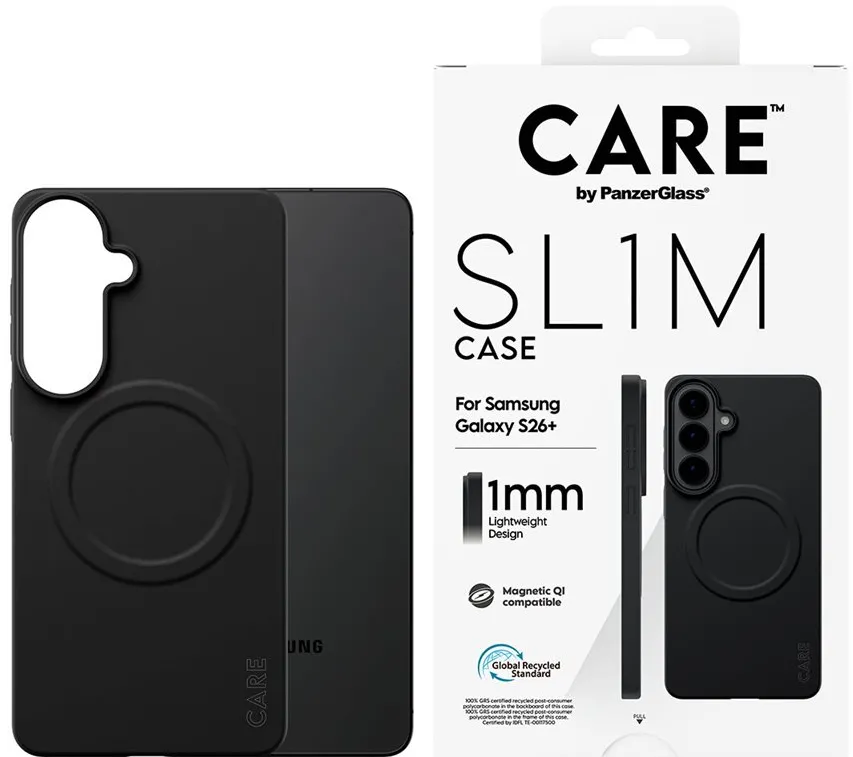 CARE by PanzerGlass SL1M Case Black Samsung new Galaxy S26 Plus