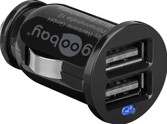 Goobay  Dual USB car charger 2,1A