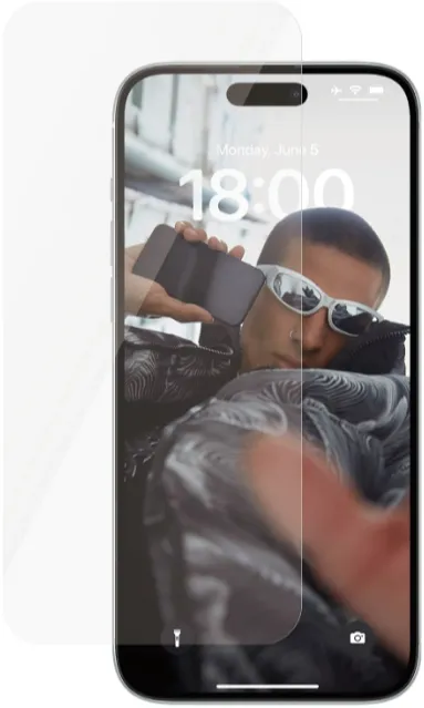 Folie protectie ecran PanzerGlass SAFE95536 iPhone 15 Plus ultra-wide fit