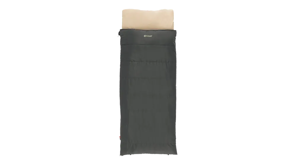 Sac de dormit Outwell Contour Prime fermoar dreapta gri inchis