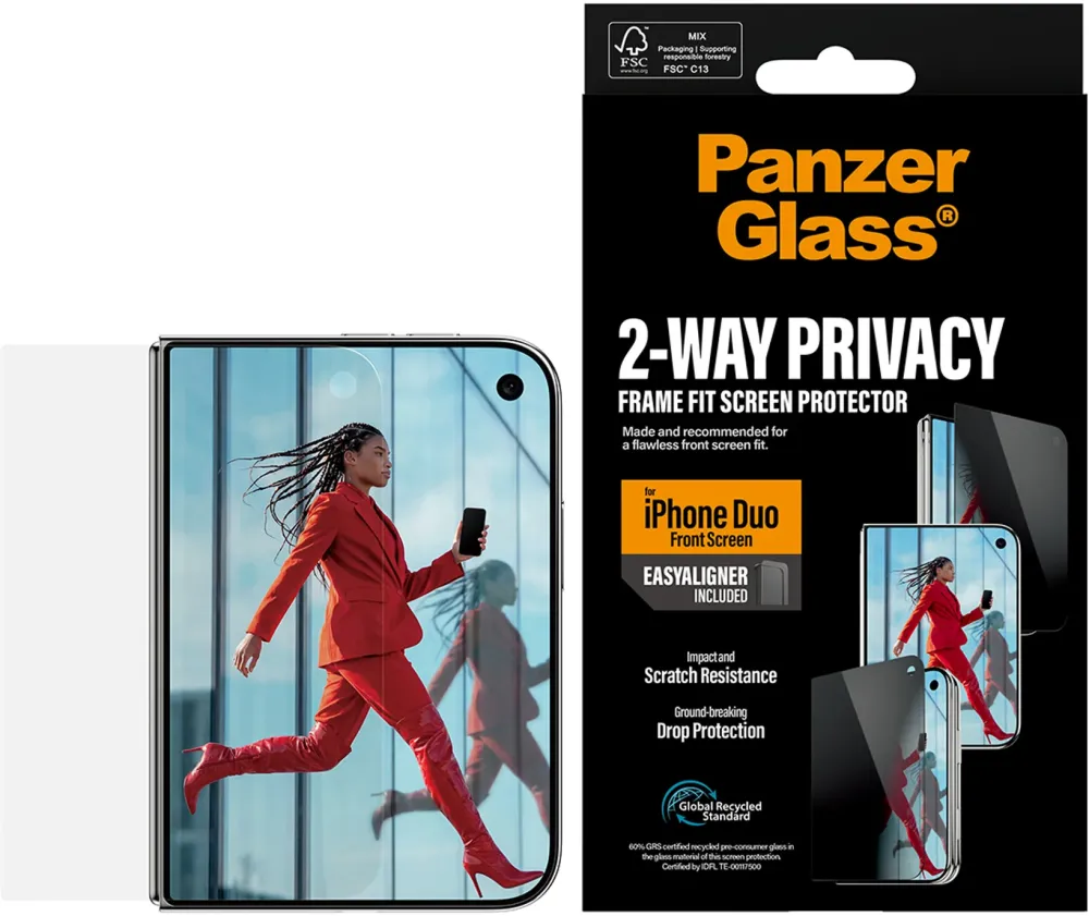 PanzerGlass Apple iPhone 2026 Fold Privacy w. EasyAligner (sub-screen)