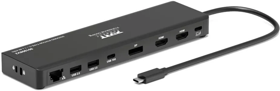 PORT CONNECT Docking Station Type C - 1 X 4K Pro V2