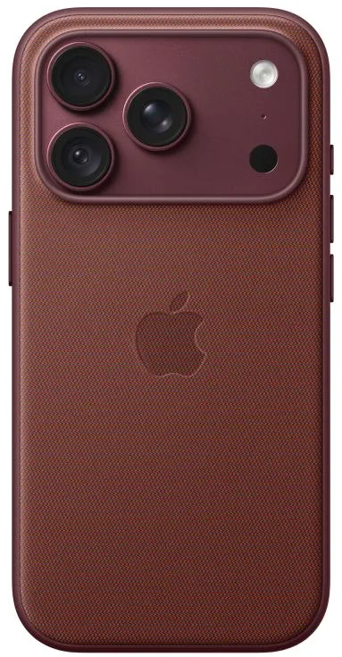 Husa de Protectie Apple TechWoven Case cu MagSafe pentru iPhone 18 Pro, Burgundy