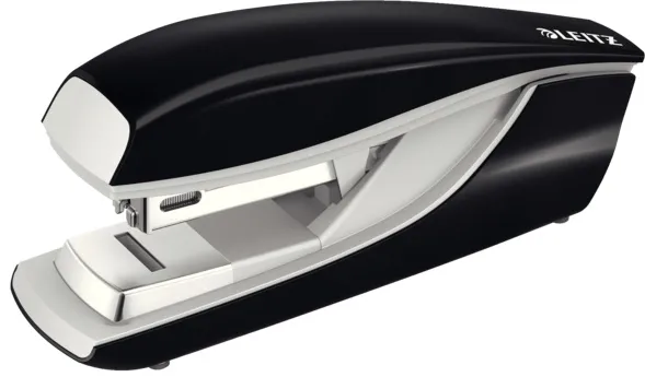 Capsator metalic LEITZ 5505 NeXXt Series, 30 coli, capsare plata, 200 capse P3 incluse, negru