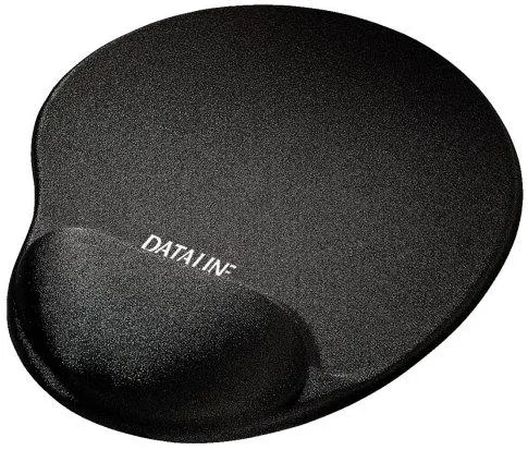 Mouse pad ESSELTE Fashion, cu suport ergonomic pentru incheietura mainii, Lycra, negru