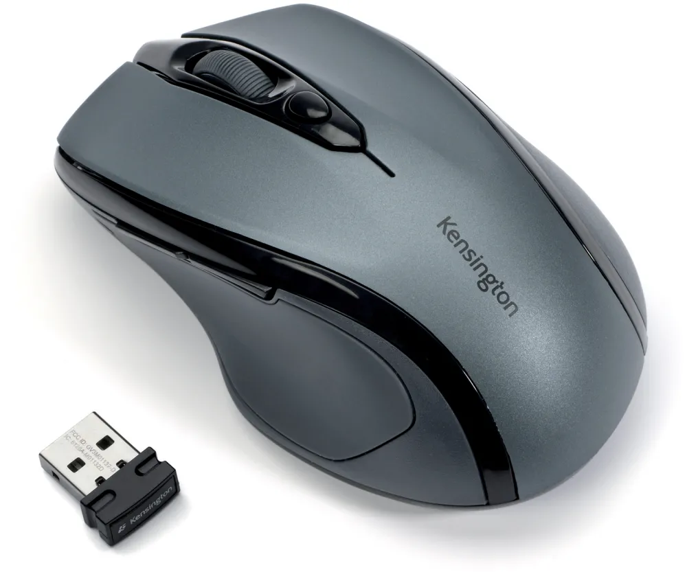 Mouse Kensington ProFit, conexiune wireless, dimensiune medie, gri