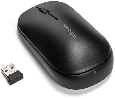 Mouse Kensington SureTrack, conexiune wireless sau bluetooth, dimensiune medie, negru