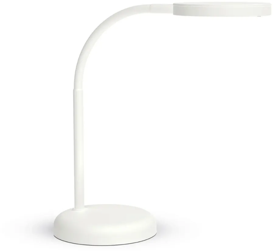 Lampa LED de birou, MAUL Joy - alba
