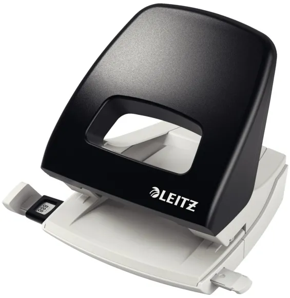 Perforator plastic LEITZ 5005 NeXXt Series, 25 coli, negru