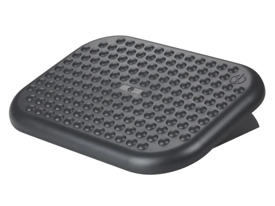 Suport pentru picioare, ergonomic, Q-Connect - negru