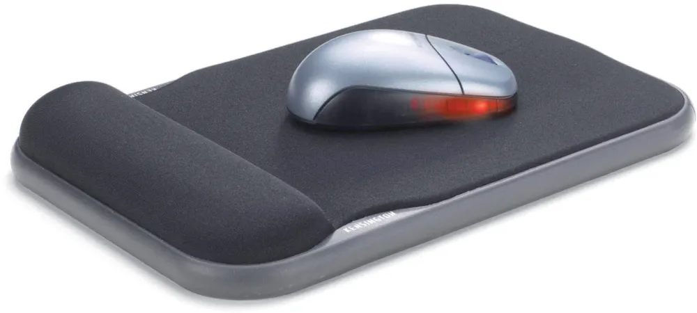 Mouse Pad Kensington, cu suport ergonomic pt incheietura mainii, inaltime ajustabila, cu gel, negru