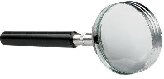 Lupa D- 50mm, lentila sticla, 5x, ALCO