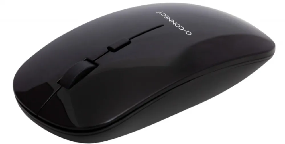 Mouse cu 4 butoane, wireless, Q-Connect - negru