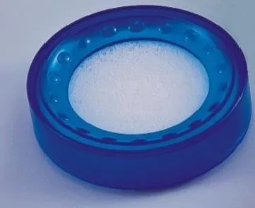 Buretiera D5cm, KEJEA - plastic transparent albastru