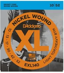 D'Addario EXL140 - electric guitar strings (10–52)