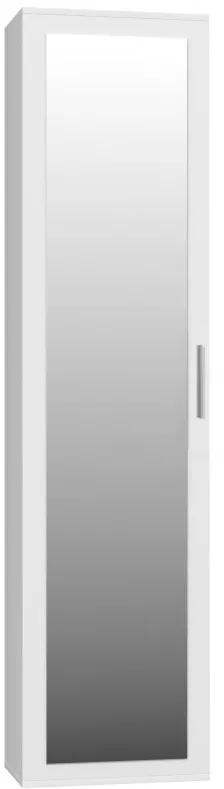 Topeshop DUO SZAFKA BIEL bedroom wardrobe/closet 2 shelves 1 door(s) White