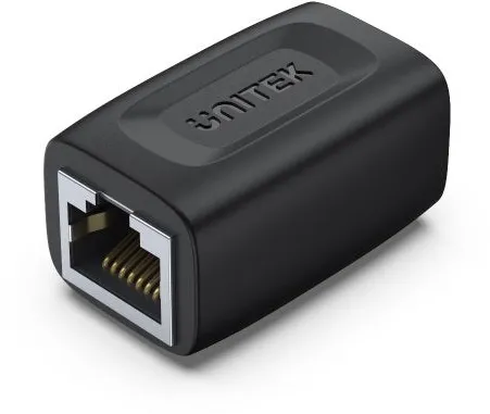 Cupla retea RJ-45 mama-mama Unitek A1026BK Cat6/Cat7 negru