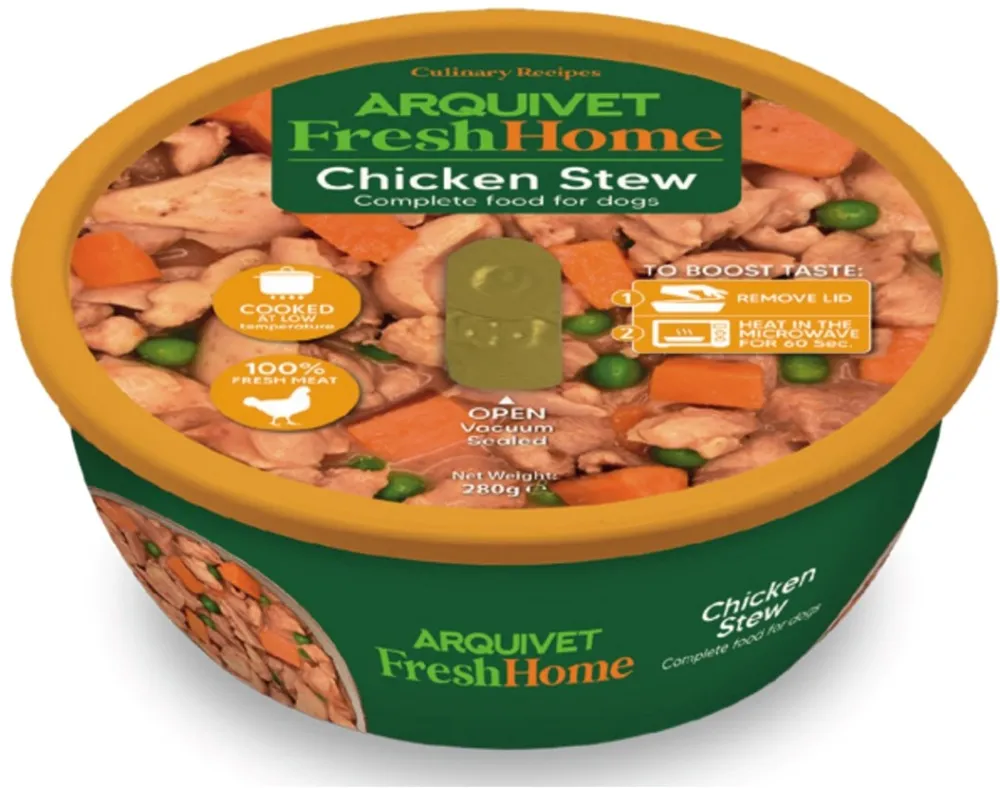 ARQUIVET Fresh Home Chicken stew - wet dog food - 280g
