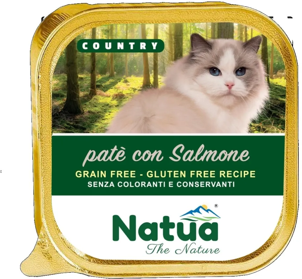 NATUA Country Salmon - wet cat food - 100g