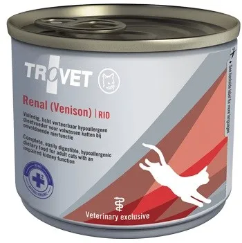 TROVET Renal RID Venison - wet cat food - 200g