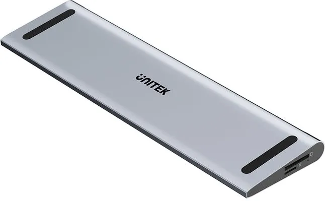 UNITEK 4K KVM DOCKING STATION, USB-C, HDMI WITH STAND