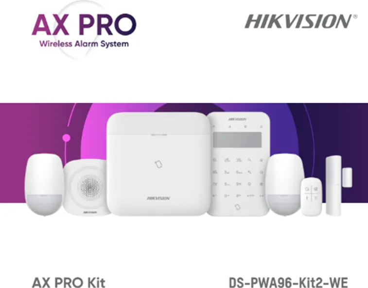 KIT AXPRO MIDLE LEVEL WIRELESS 868MHZ
