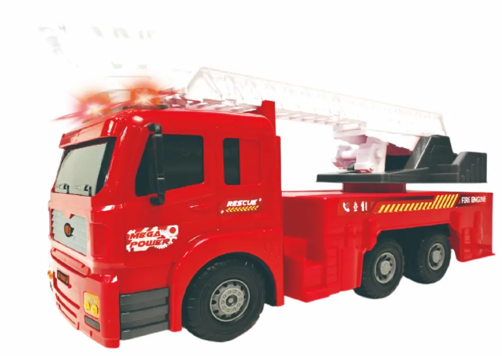Masina CEVODLE AUTO.POMPIER L&S FRICTIUNE 1/6, 53CM,ROS