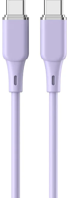 Cablu Lemontti Fast Charge 1.2m, 65W mov