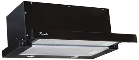 Tornado Hota Telescopica Incorporabila Storm 1200 (60), 1 motor, latime 60 cm, 3 viteze, absorbtie 1200 m3/ora, Negru